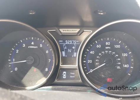 2014 Hyundai Veloster Turbo W/Black from USA, damaged, VIN KMHTC6AE7EU191851